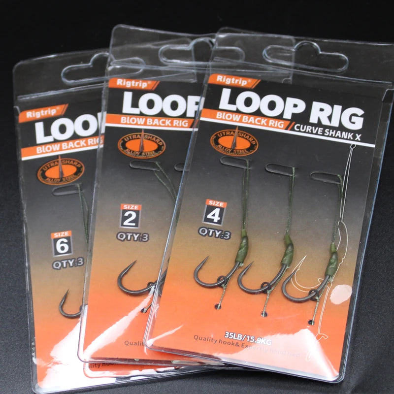 Fertige Loop Rigs für Karpfenangeln – clever-campen Ansicht 6