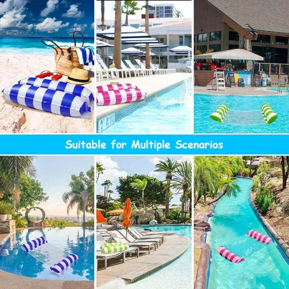 Aufblasbare Wasser-Hängematte für Pool und Strand – clever-campen Ansicht 3
