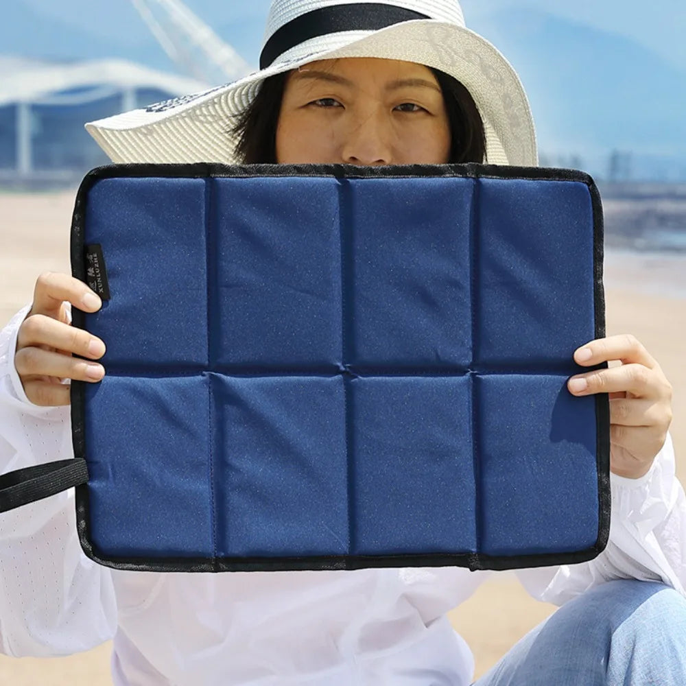 Faltbares Sitzkissen für Outdoor & Picknick – clever-campen Ansicht 3