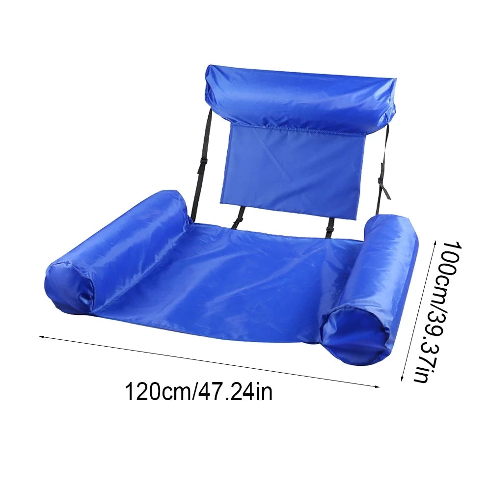 Aufblasbare Wasser-Hängematte für Pool und Strand – clever-campen Ansicht 5