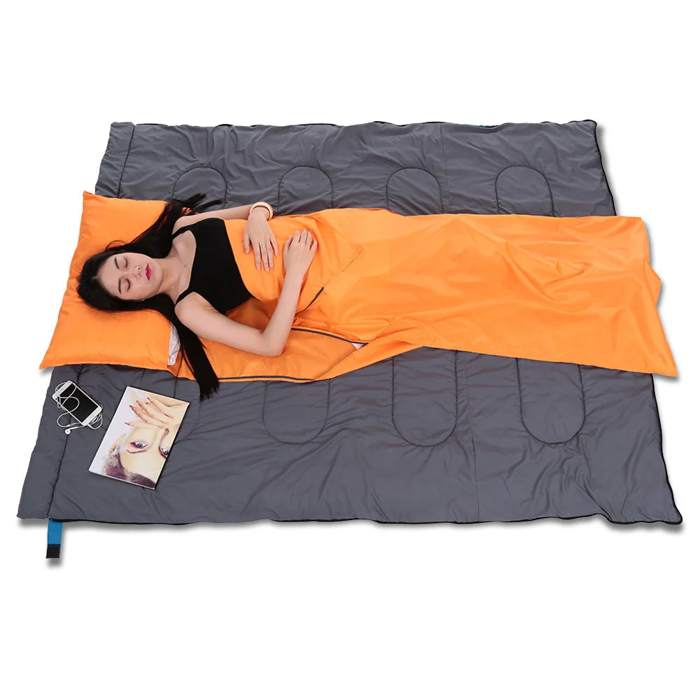 TOMSHOO Schlafsack-Innenbezug 70x210cm mit Kopfkissenbezug – clever-campen Ansicht 4