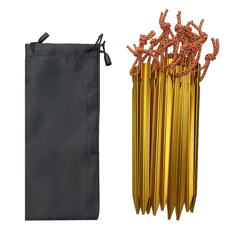 Aluminium Zeltpflöcke 18cm rot – Zeltzubehör für Outdoor – clever-campen Ansicht 4