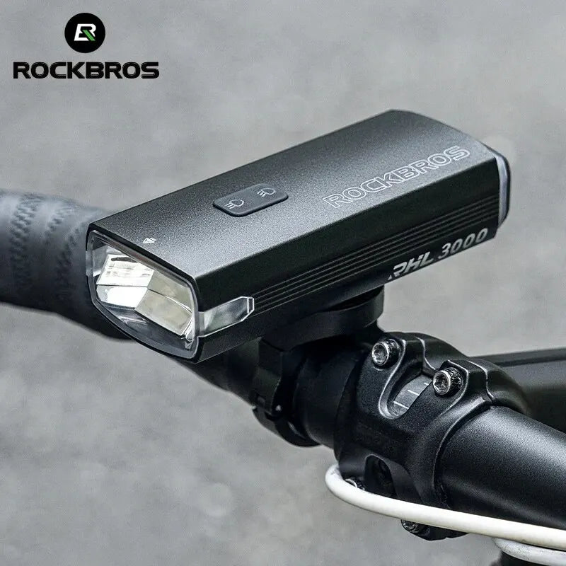 ROCKBROS 3000LM Fahrradlicht mit Powerbank – clever-campen Ansicht 2