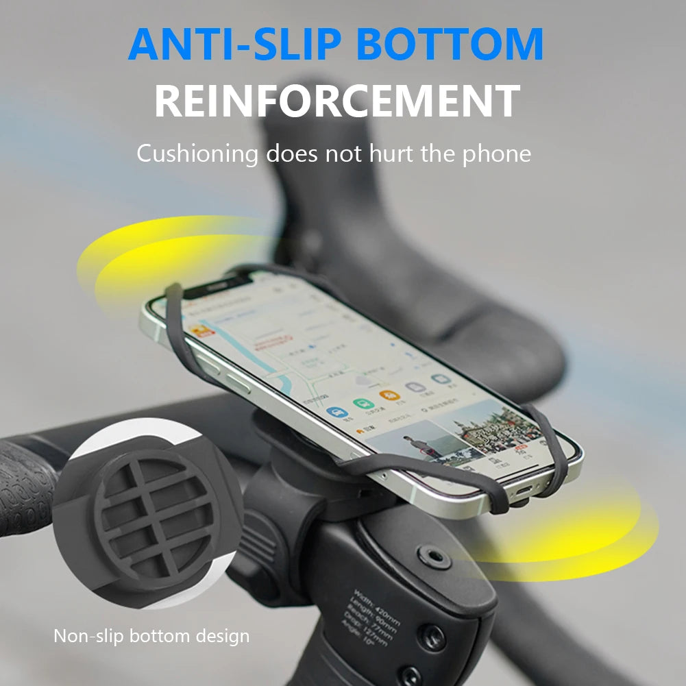 Silicone Fahrradcomputer Halterung – Rutschfester – clever-campen Ansicht 5