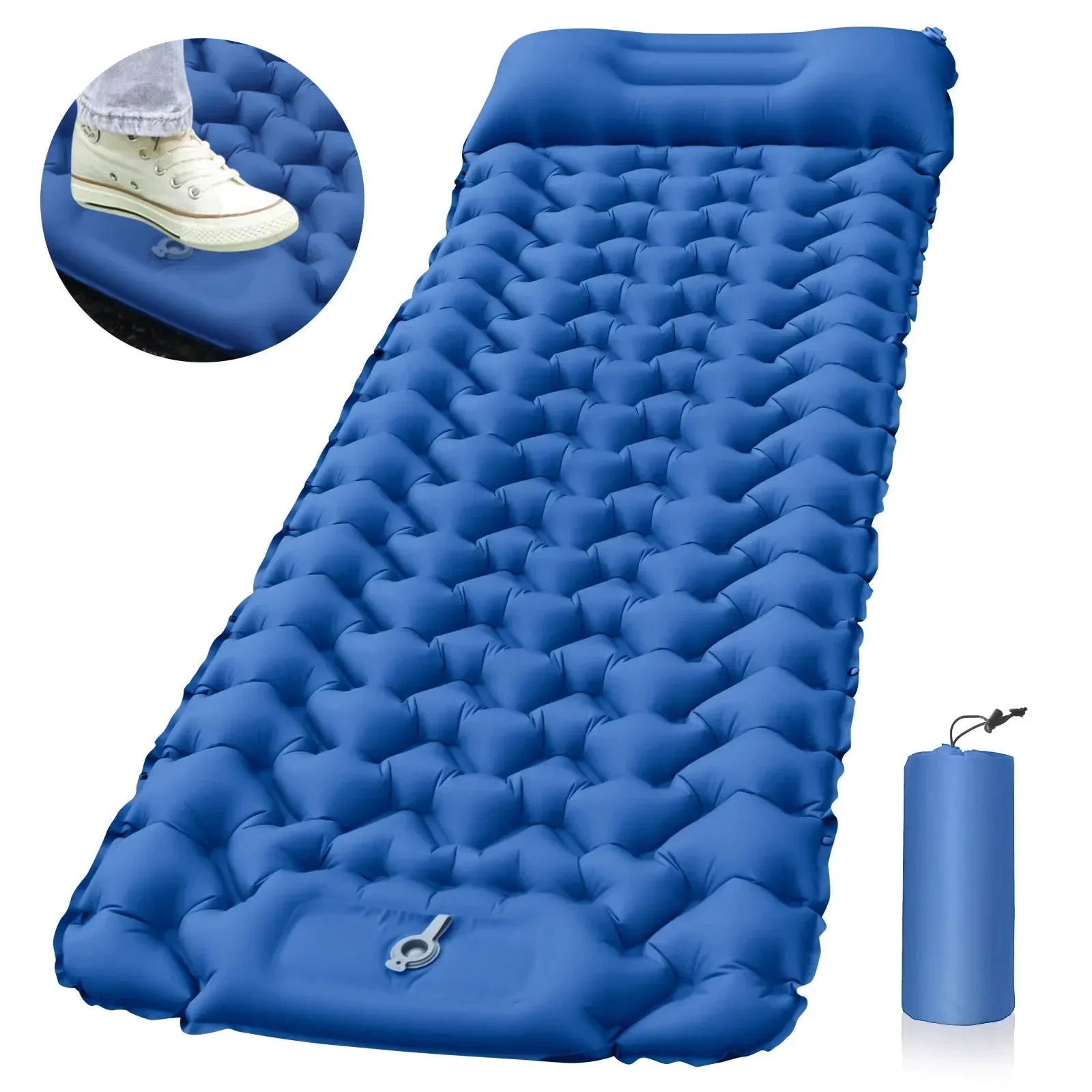 Luftmatratze Camping mit Kissen – Ultraleicht und Faltbar – clever-campen Ansicht 2