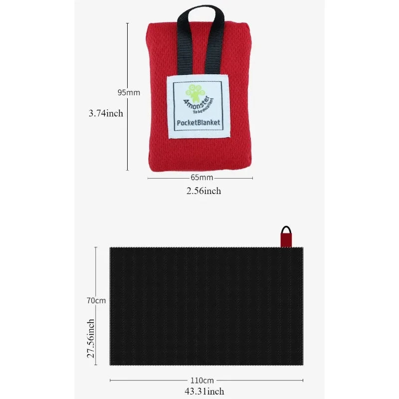 Wasserdichte Picknickdecke Faltbare Outdoor Matte – clever-campen Ansicht 2