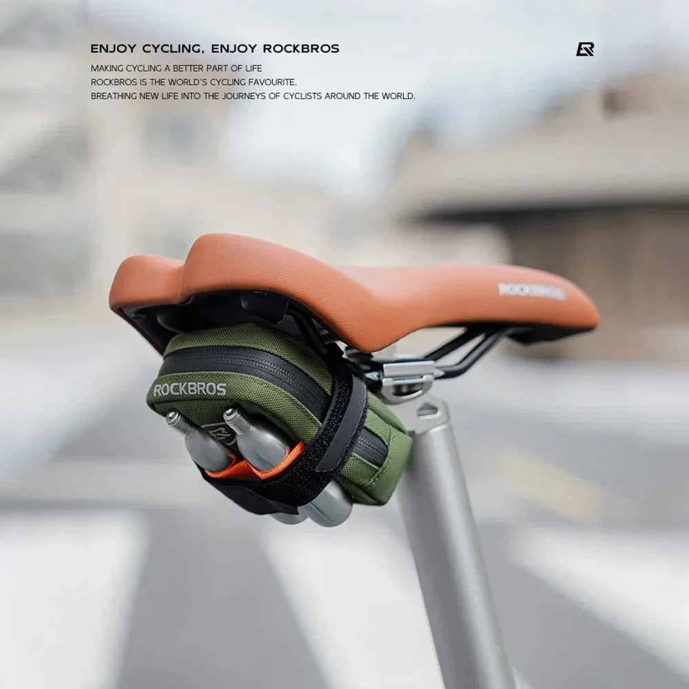 ROCKBROS Mini Fahrradsattel Tasche 0.35L leicht und tragbar – clever-campen Ansicht 6
