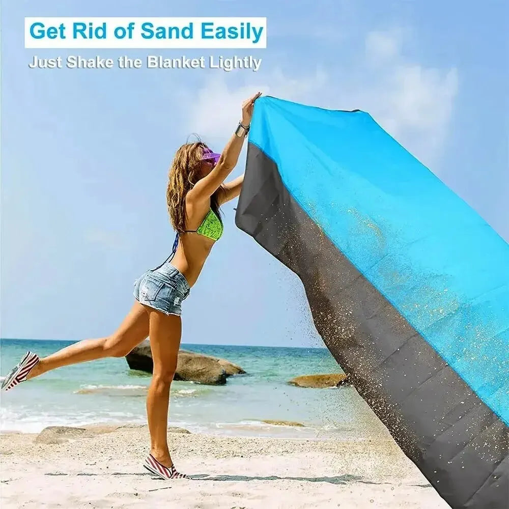 Stranddecke Sandfrei & Wasserdicht 200x140cm – clever-campen Ansicht 5