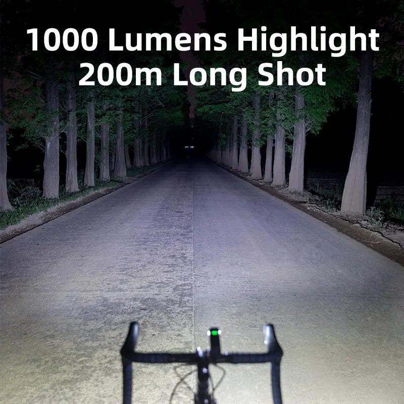 OFFBONDAGE 1000 Lumen Fahrradlicht mit Power Bank – clever-campen Ansicht 5