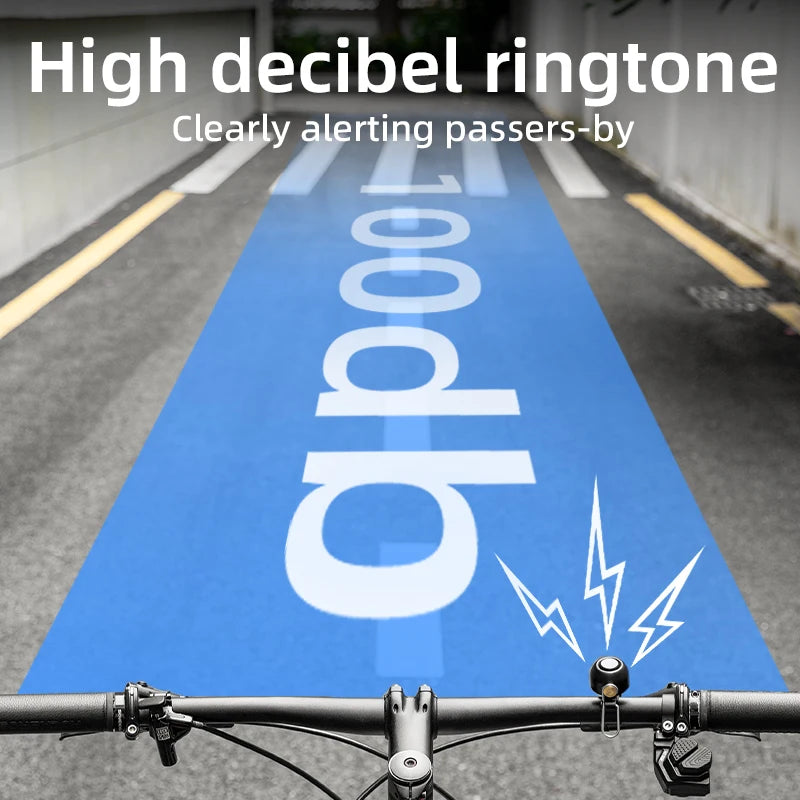 Fahrradklingel ROCKBROS – Sicherheitsglocke mit klarem Klang – clever-campen Ansicht 2