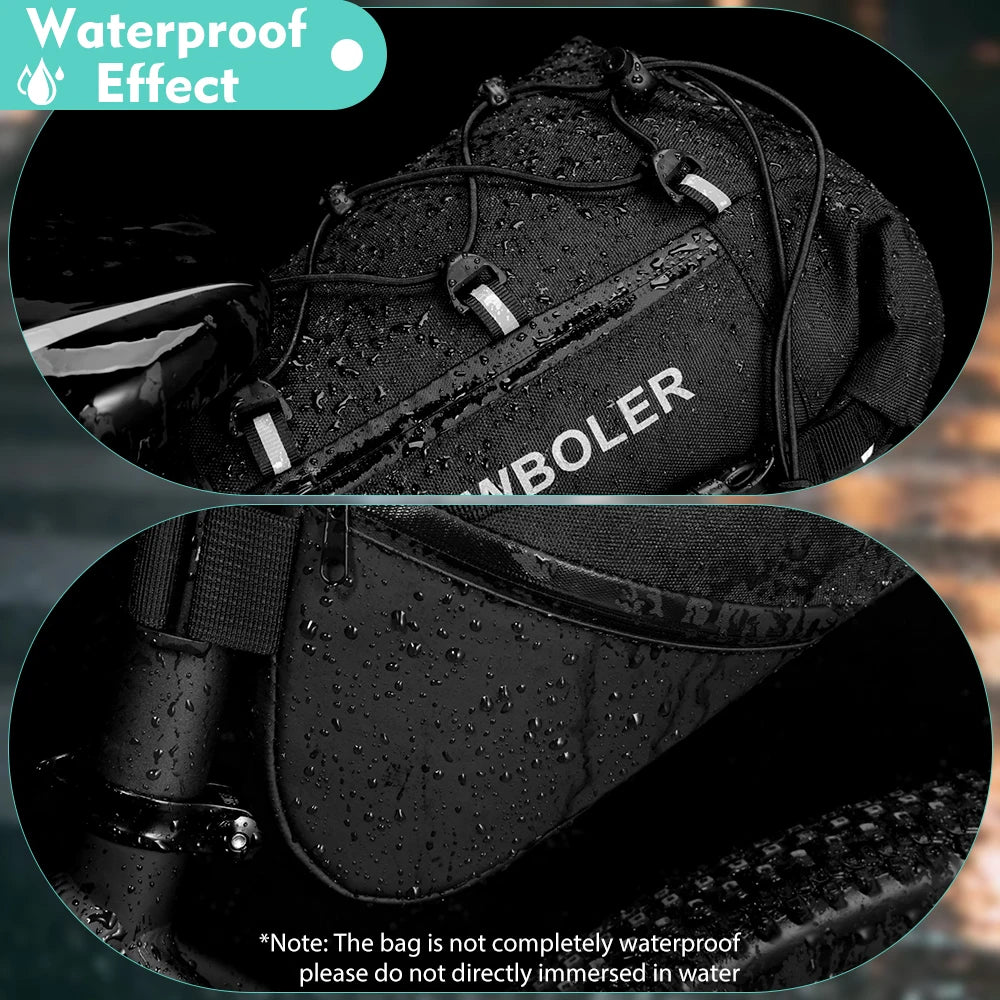 Wasserdichte 15L Fahrradtasche für Sattel | clever-campen – clever-campen Ansicht 3