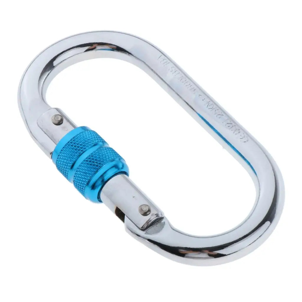 25KN Aluminium Karabiner mit Schraubverschluss – clever-campen Ansicht 4