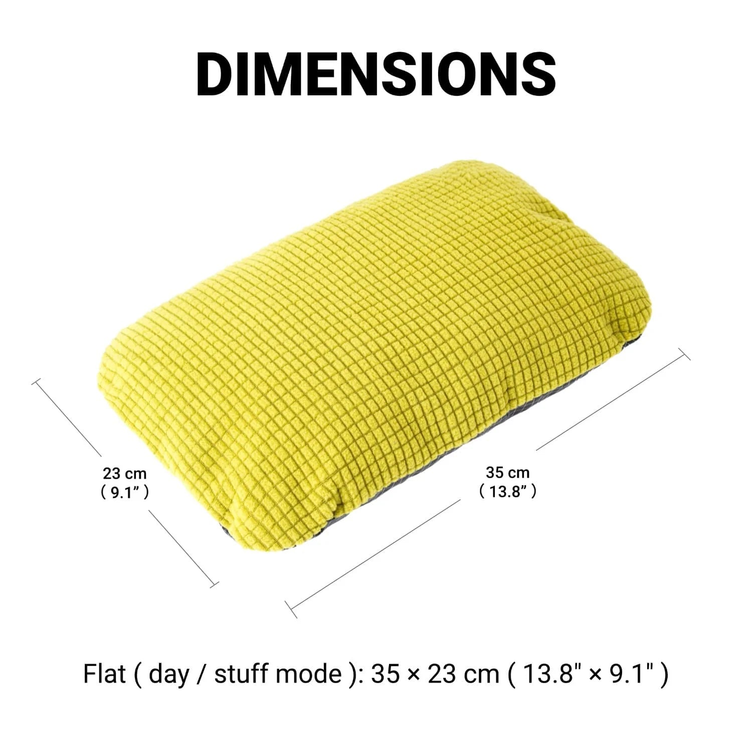 HODR Stuff Sack Kissen 2-in-1 Ultraleicht für Camping – clever-campen Ansicht 3