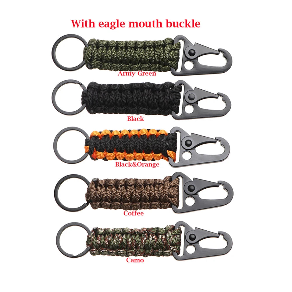 Outdoor Karabiner Schlüsselring mit Paracord – clever-campen Ansicht 5