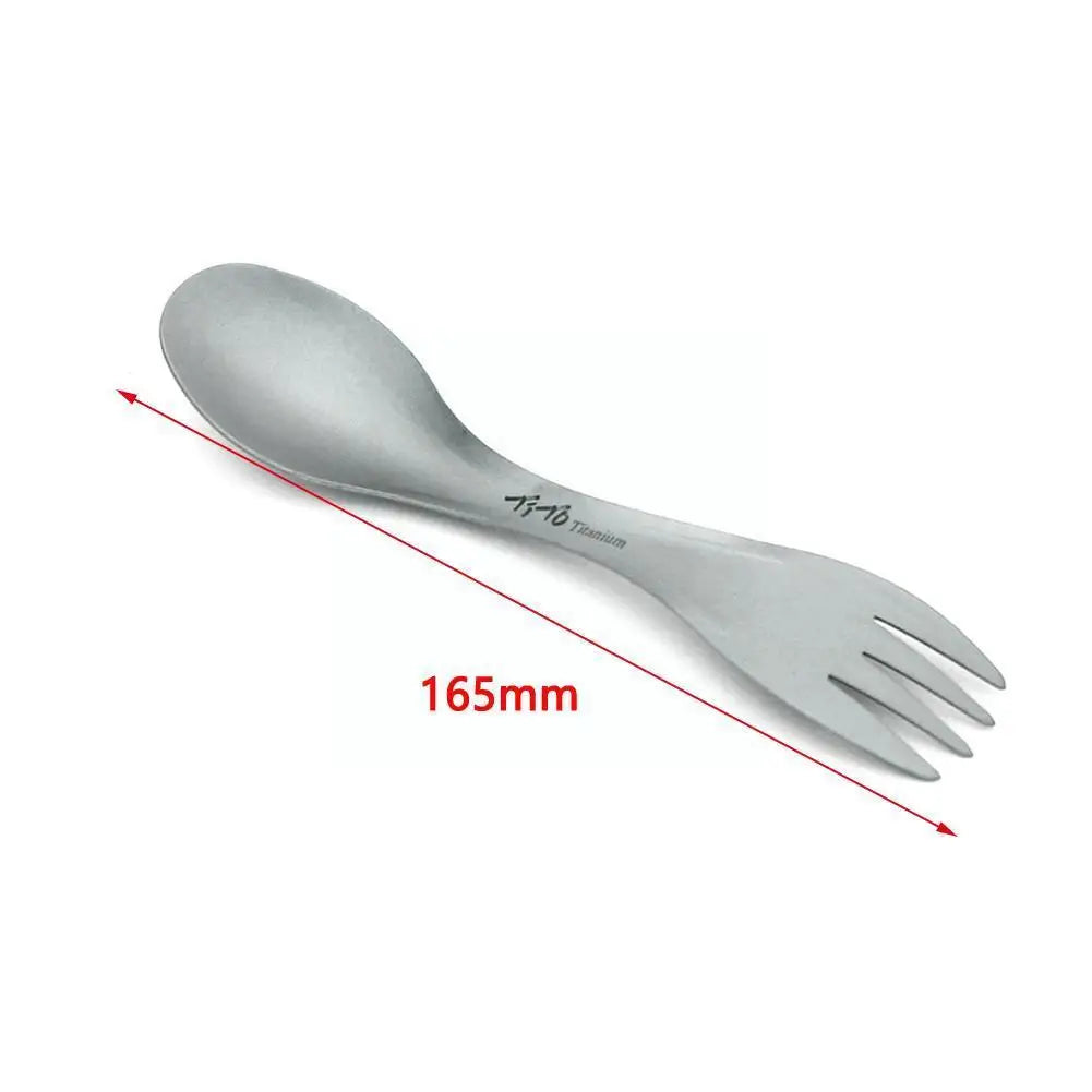 Titanium Spork 2 in 1 für Camping und Outdoor – clever-campen Ansicht 6