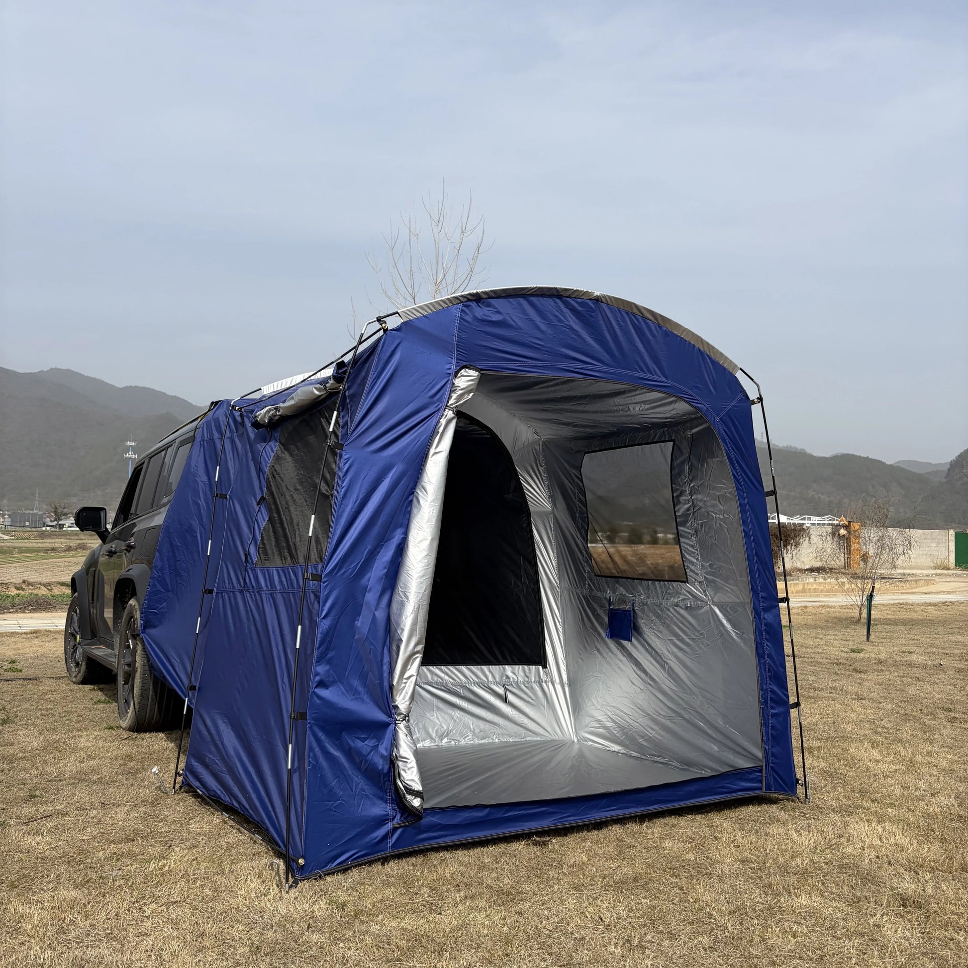Rückwärtige Auto-Zelt für 2/3 Personen – clever-campen Ansicht 4