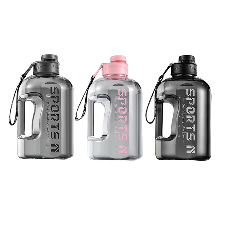 2.7L/1.7L Isolierte Trinkflasche mit Griff für Sport – clever-campen Ansicht 6