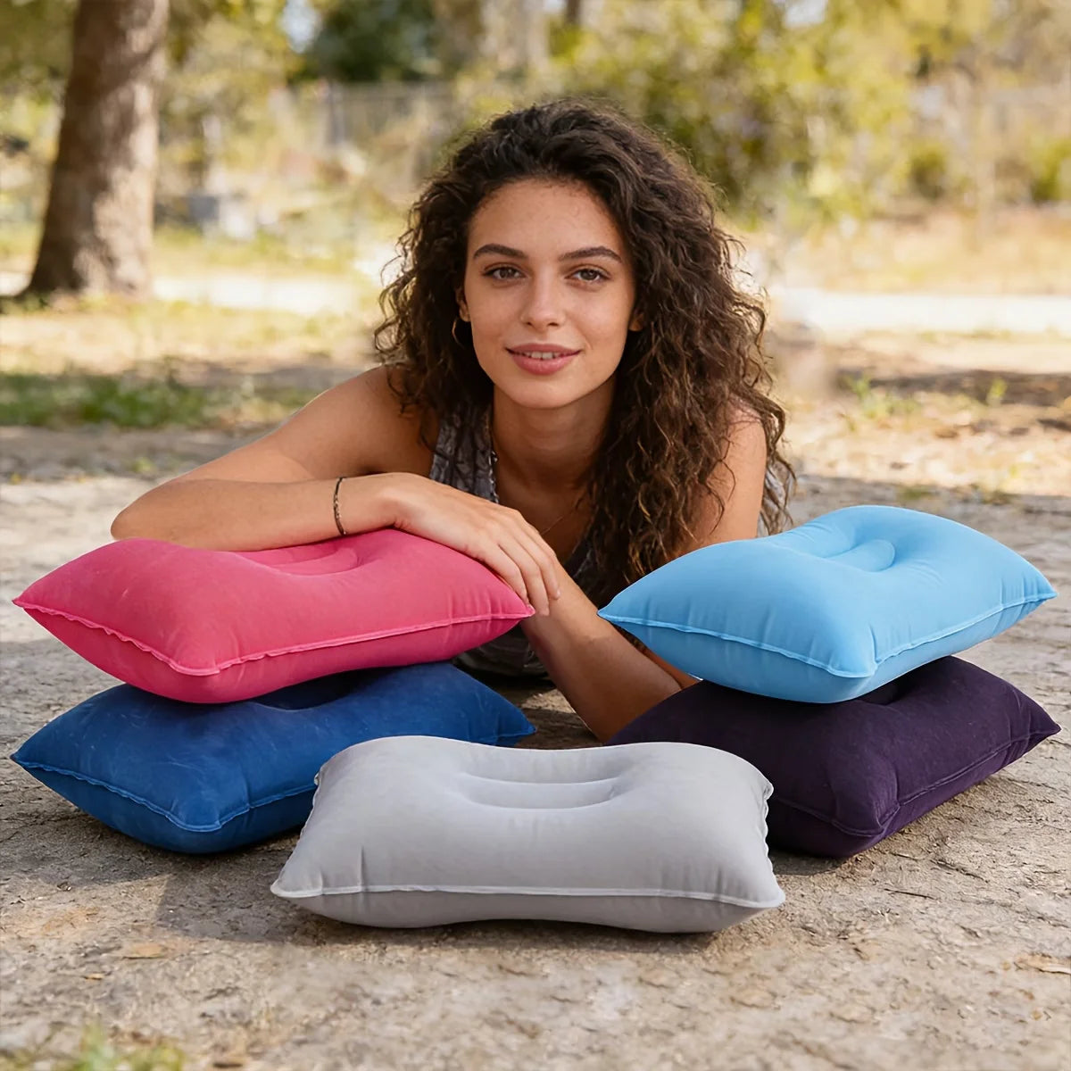 Ultra-leichtes Campingkissen, waschbar, für Reisen – clever-campen Ansicht 4