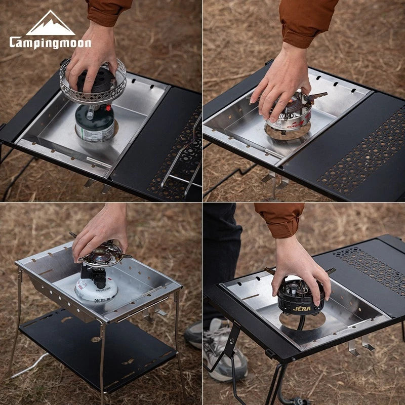 Campingmoons Edelstahl Kochplatte für Camping – clever-campen Ansicht 4