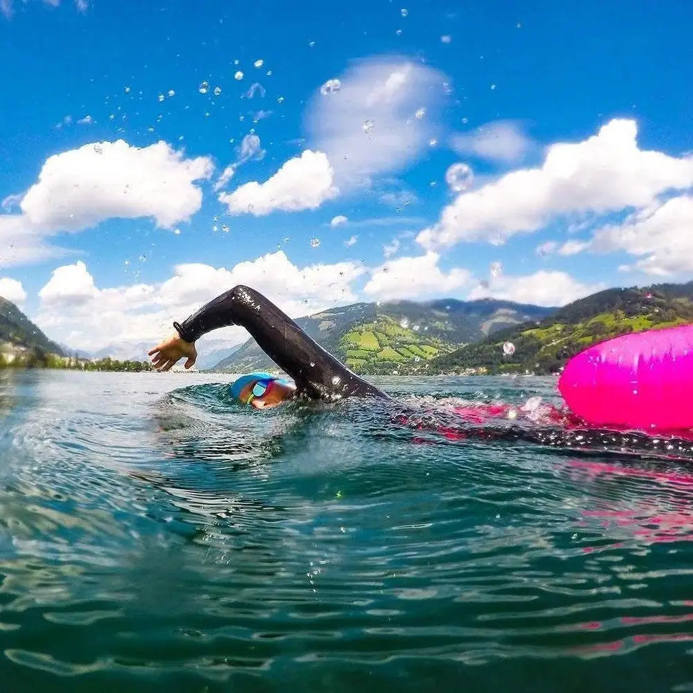 Aufblasbare Wassersicherheits-Tasche für Schwimmer – clever-campen Ansicht 4