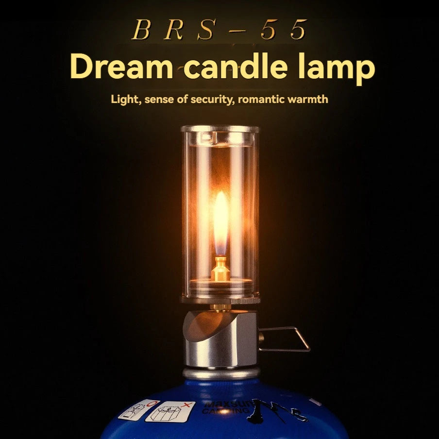 BRS-55 Gaslaterne für Zelte – Windfeste Campingbeleuchtung – clever-campen Ansicht 4