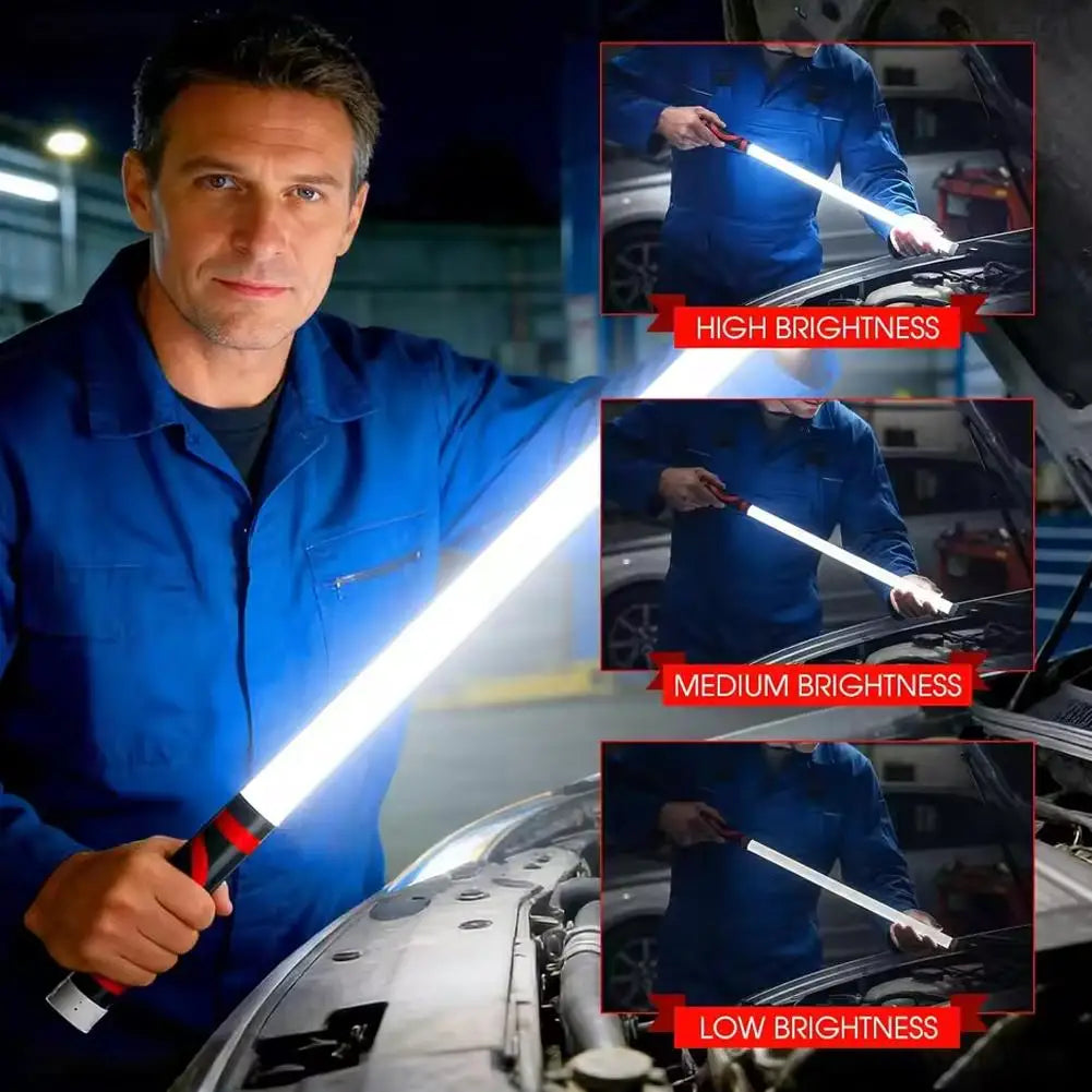 Flexible LED Arbeitsleuchte 73cm – Wiederaufladbar – clever-campen Ansicht 4