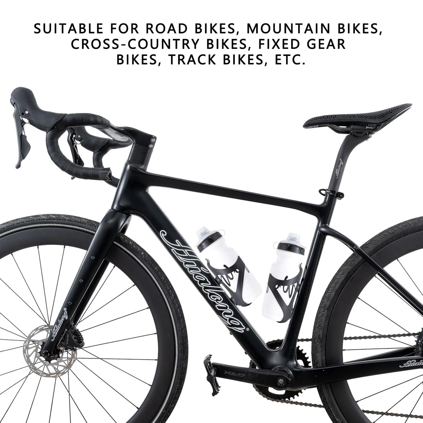 HUALONG Fahrrad Trinkflaschenhalter aus Carbonfaser – clever-campen Ansicht 6