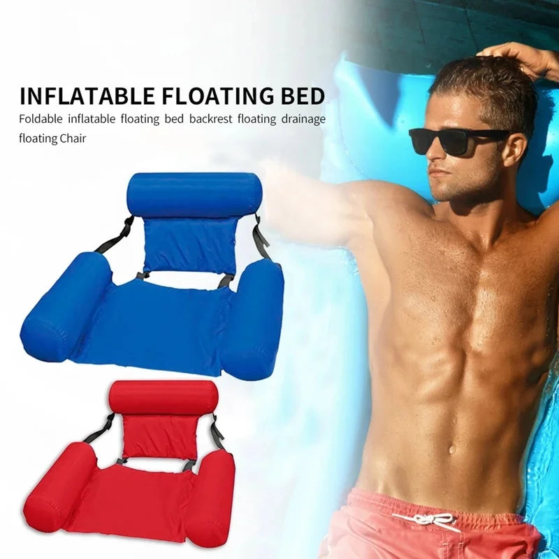 Aufblasbare Wasser-Hängematte für den Pool – clever-campen Ansicht 5