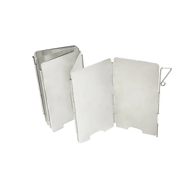 Faltbarer Windschutz für Campingkocher – 9 Platten – clever-campen Ansicht 3