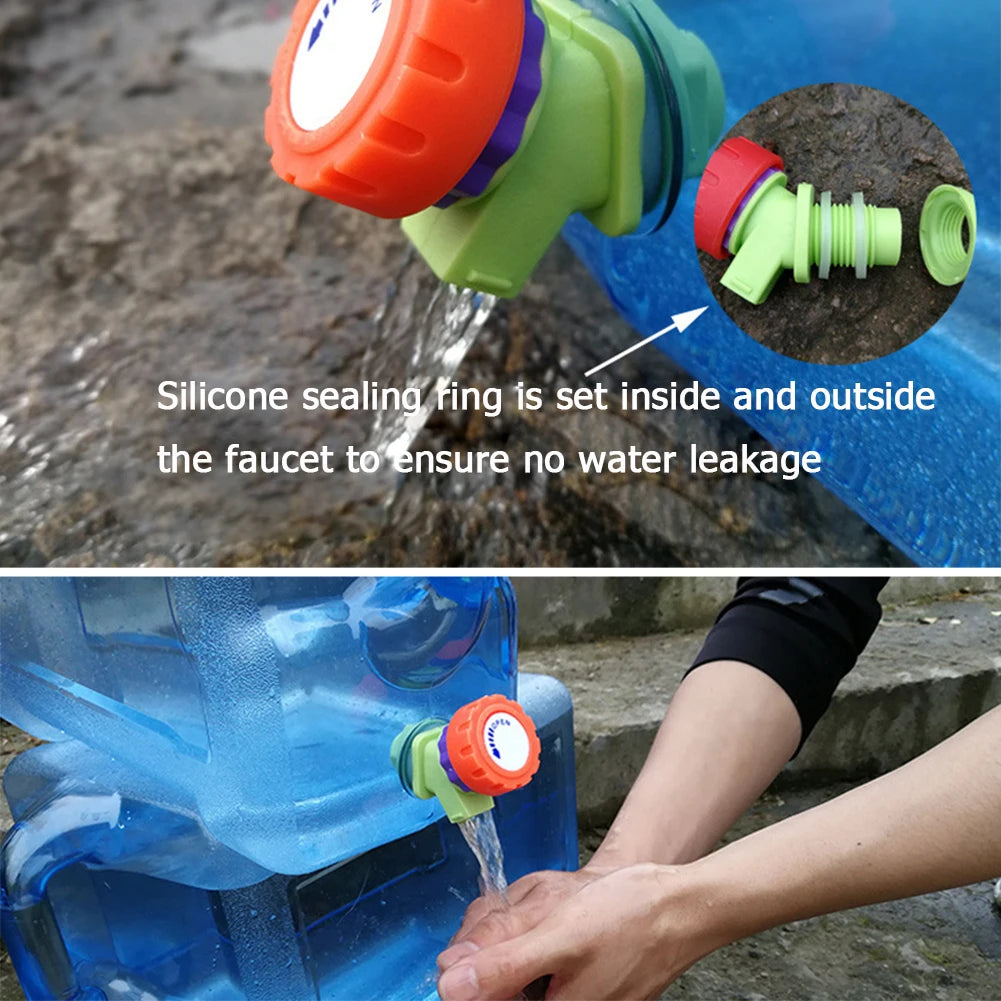 Tragbarer Wasserbehälter 5-22L mit Auslauf für Camping – clever-campen Ansicht 6
