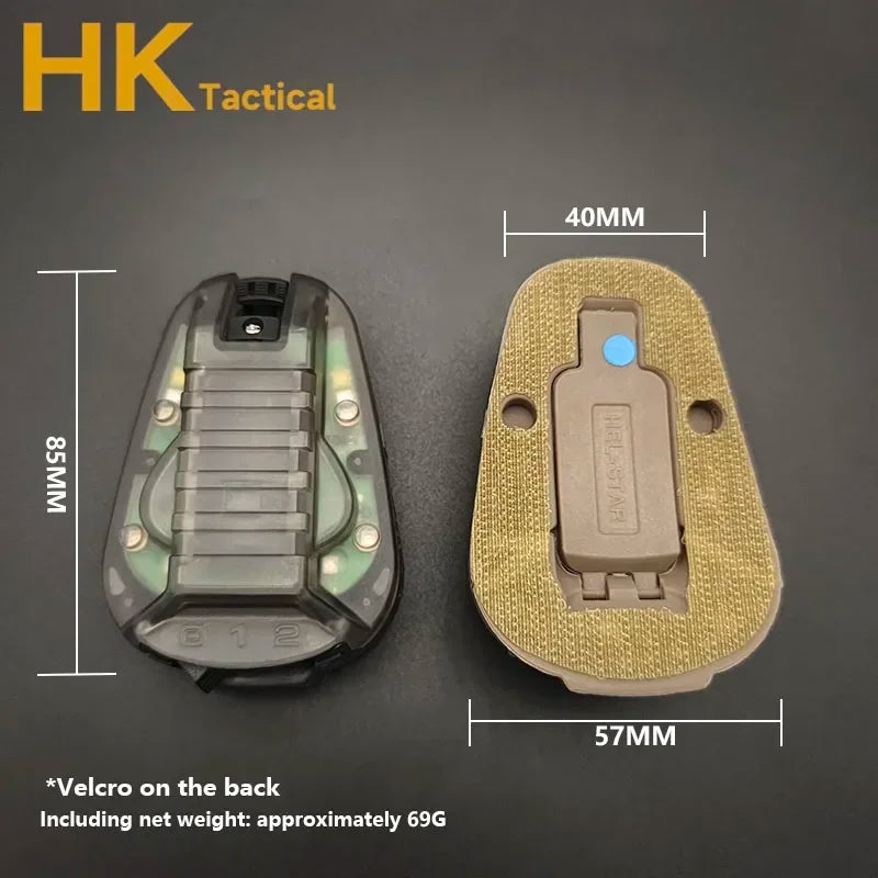 Taktische Survival Lampe mit Signallicht – clever-campen Ansicht 6