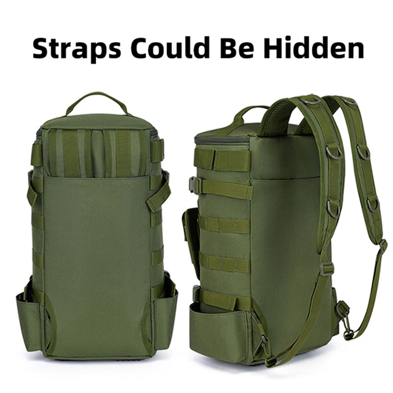 Taktischer Angelrucksack mit Rutenhaltern – clever-campen Ansicht 5