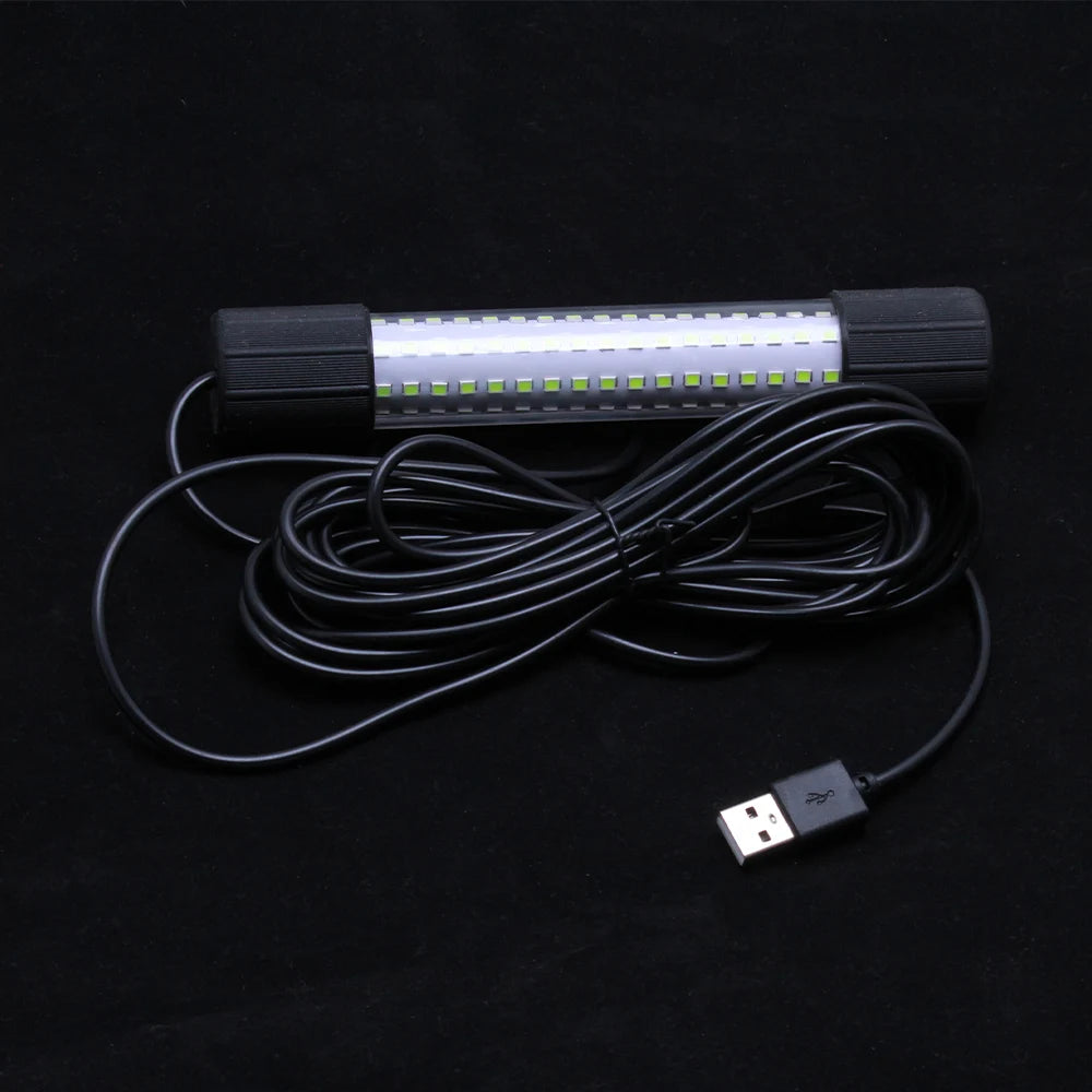 Unterwasser-LED-Angellampe, Mehrfarbig, tragbar, hohe – clever-campen Ansicht 4