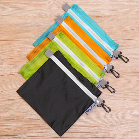 Nylon Ultra Beleuchtung Zipper Aufbewahrungstasche – clever-campen Ansicht 2