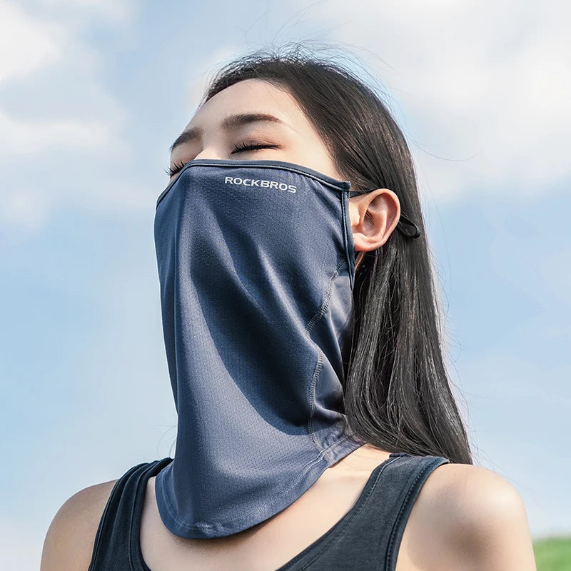 Atmungsaktive Sommer Gesichtsmaske für Radfahrer – clever-campen Ansicht 6