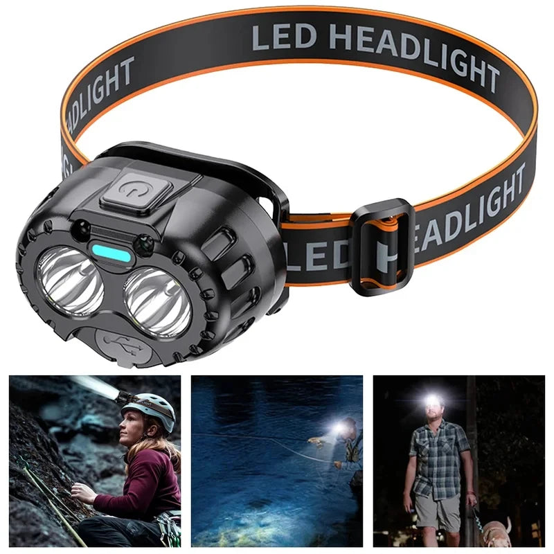 250LM XPE LED Stirnlampe, Wasserfest, 500mAh – clever-campen Ansicht 6