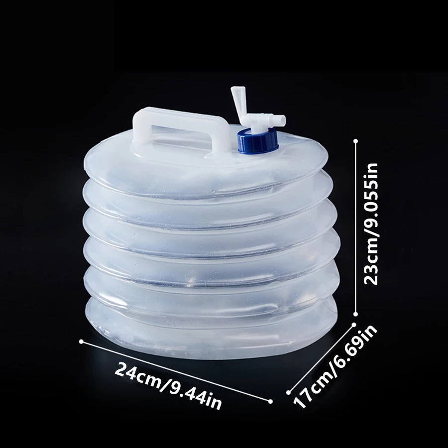 Faltbarer Wasserbeutel 5/10/15L für Outdoor-Aktivitäten – clever-campen Ansicht 3