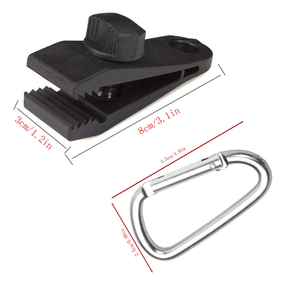 Zelt Clips Kunststoff für Outdoor und Camping – clever-campen Ansicht 4