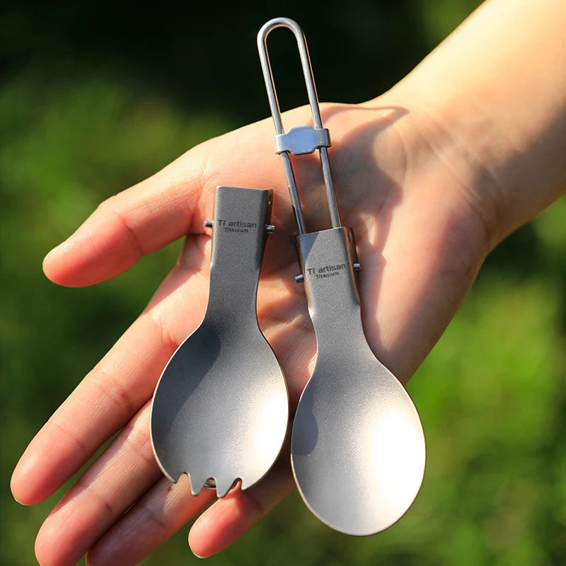 Tiartisan Titan Spork faltbar – ultraleichtes – clever-campen Ansicht 2