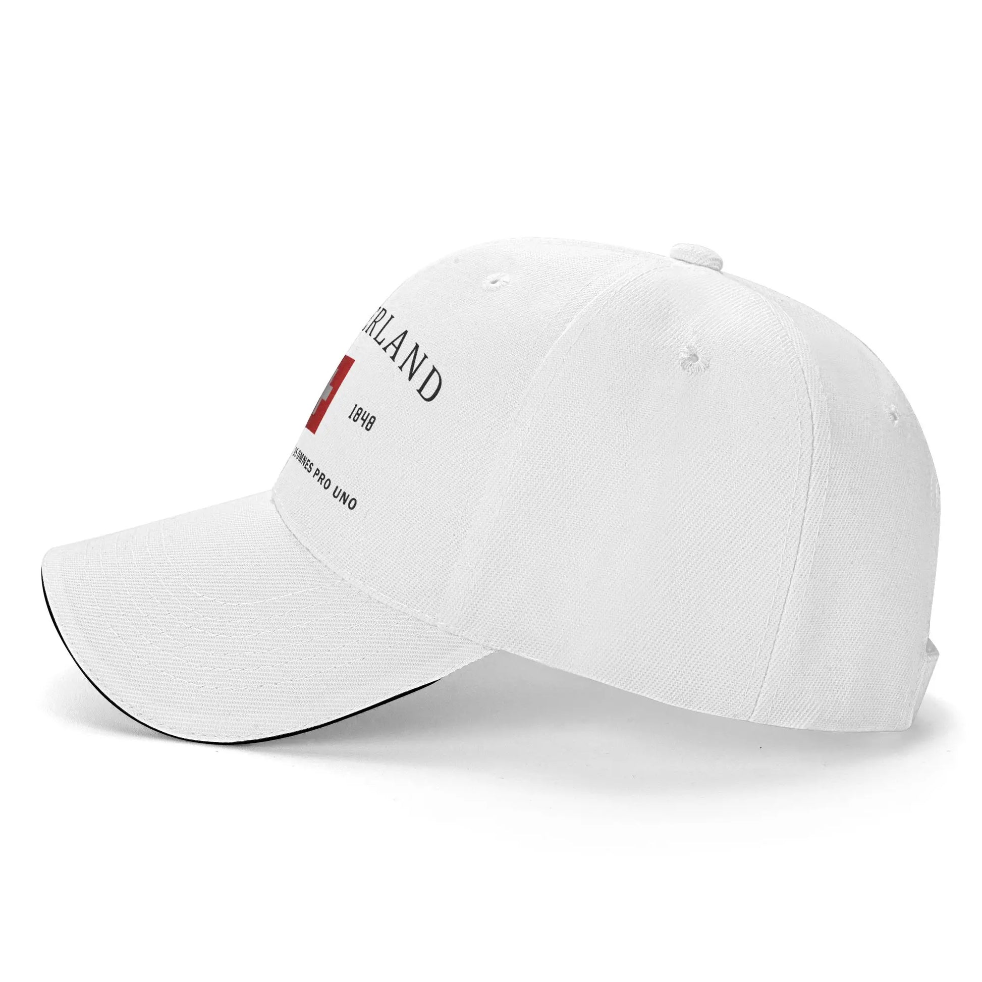 Schweiz Flagge Baseball Cap Unisex – Verstellbar – clever-campen Ansicht 2