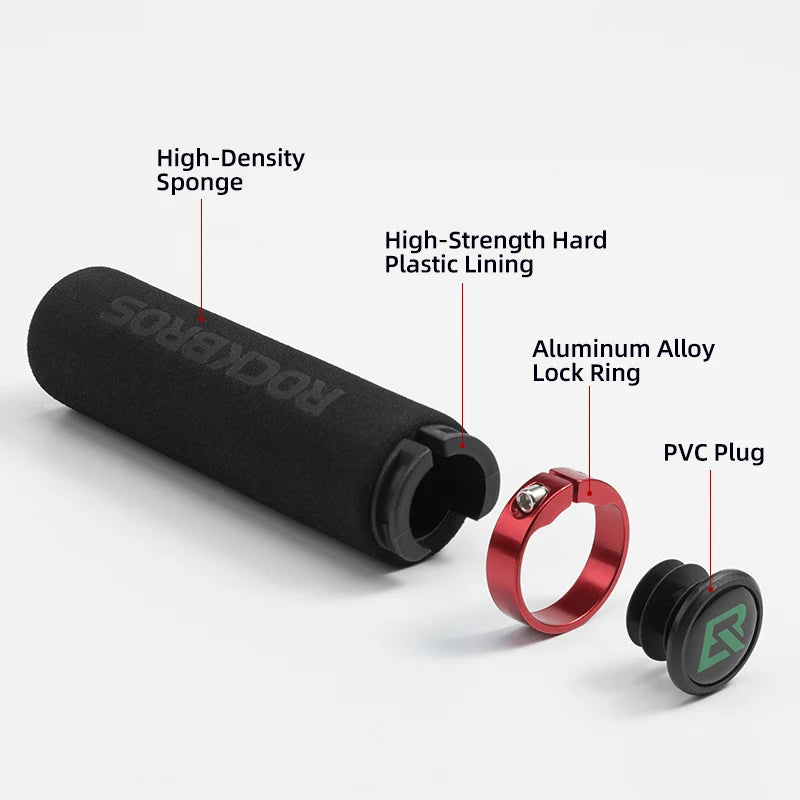 ROCKBROS Fahrradgriffe Anti-Rutsch Schockabsorbierend – clever-campen Ansicht 3