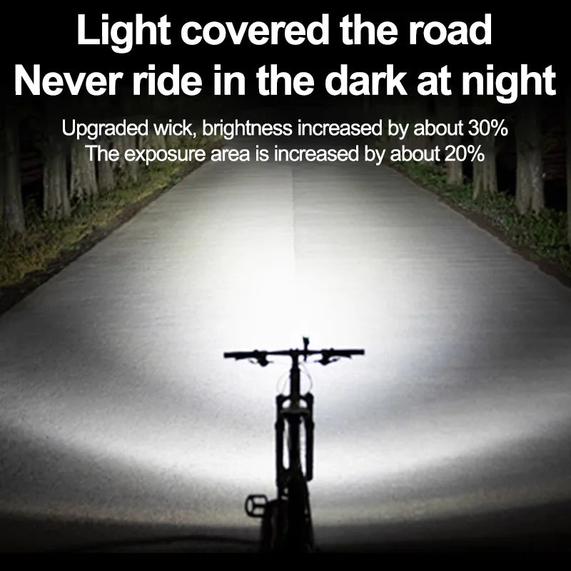Hochleistungs-Fahrradlicht mit LCD-Display – clever-campen Ansicht 5