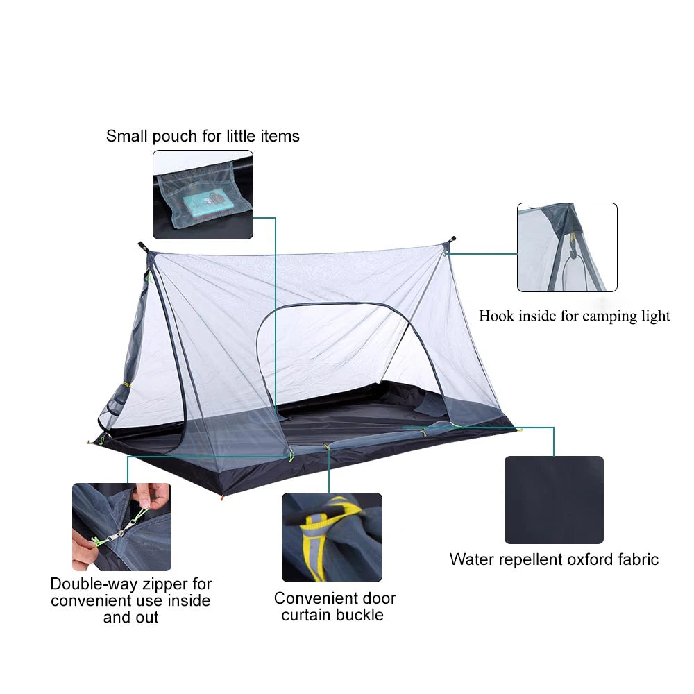 Ultralichtes Insektenschutz-Zelt – clever-campen Ansicht 5