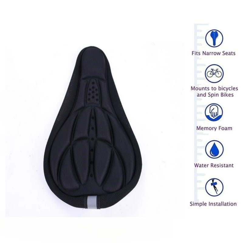 Bequemer 3D gepolsterter Fahrradsattelbezug – clever-campen Ansicht 2