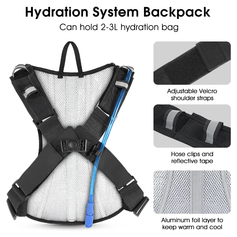 Ergonomischer Trinkrucksack 10L/20L für Outdoor-Sport – clever-campen Ansicht 4