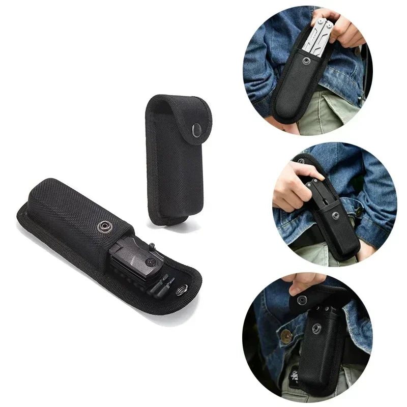 Robuste Nylon-Messertasche für Faltmesser Outdoor – clever-campen Ansicht 4