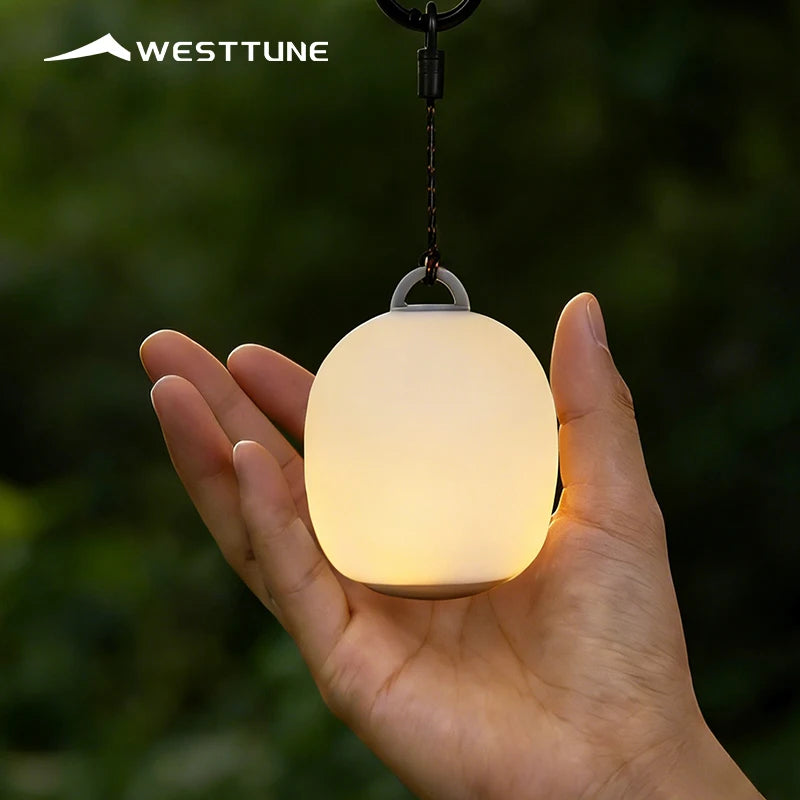 WestTune Tragbare Campinglaterne LED Tischlampe – clever-campen Ansicht 2