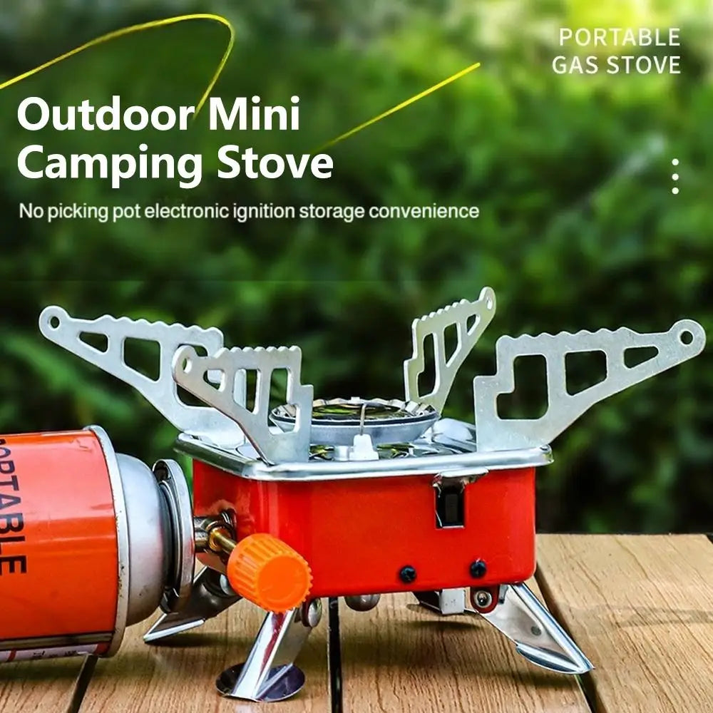 Tragbarer Campingkocher faltbar winddicht für Outdoor – clever-campen Ansicht 3