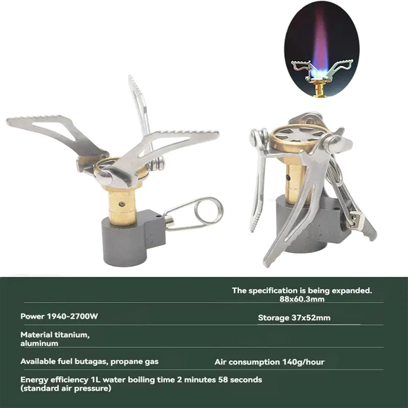 Portabler Mini-Aluminium-Alkoholkocher mit Deckel – faltbar – clever-campen Ansicht 6