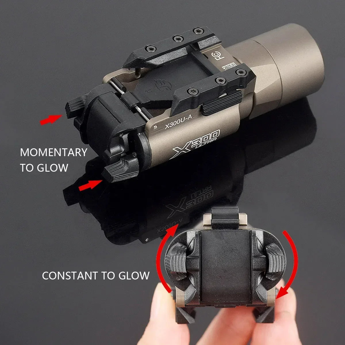 Surefire X300 Tactical Taschenlampe – clever-campen Ansicht 6
